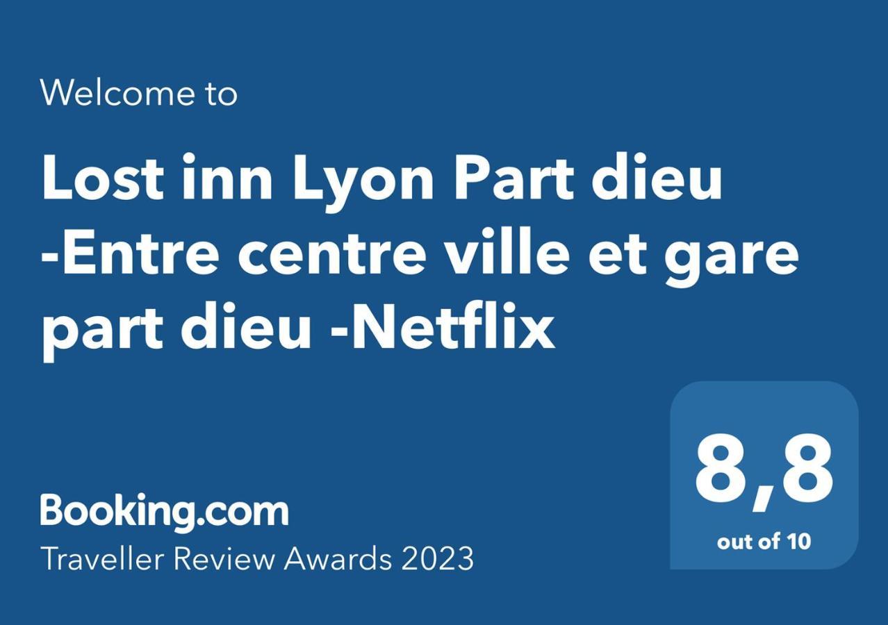 Lost Inn Lyon Part Dieu -Entre Centre Ville Et Gare Part Dieu -Netflix Esterno foto